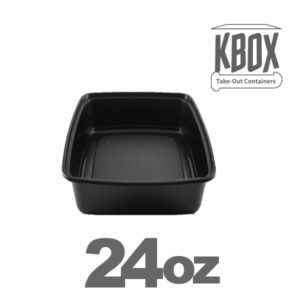 24oz 方型餐盒 Rectangular food container FH124|150set