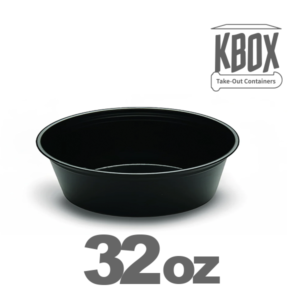 32oz 圆形餐盒 Round food container FH129B|150set