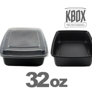 32oz 方型餐盒HD Rectangular food container FH132|150set