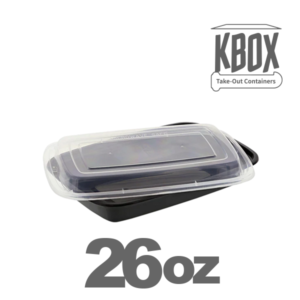 26oz方式餐盒 Rectangular food container FH68|150set