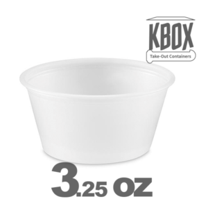 3.25oz 酱料盒 Portion cup PC3.25|2000pcs