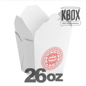 26oz 纸饭盒 paper food container 500pcs
