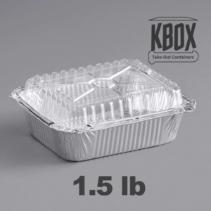 747方形铝餐盒(底)Oblong Foil container 500pcs