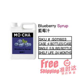 Blueberry Syrup 藍莓汁
